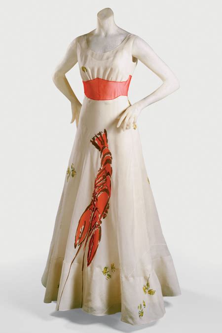 dior lobster dress|famous lobster designers.